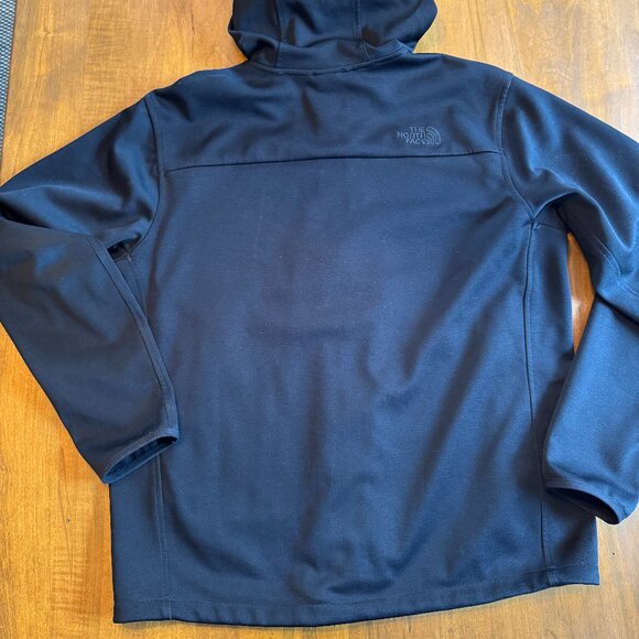 The North Face Men's Canyonwall Soft Shell Jacket - Black/Black - Picture 3 of 4